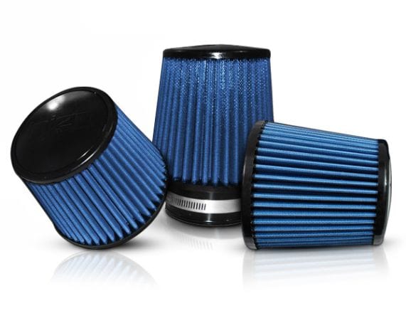INJEN FILTER WITH 70MM FLANGE DIAMETER 152MM BASE / 127MM TALL / 127MM TOP - x1013BB