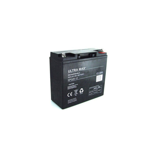 SLA Ultramax NP20-12 GEL VRLA Battery x1