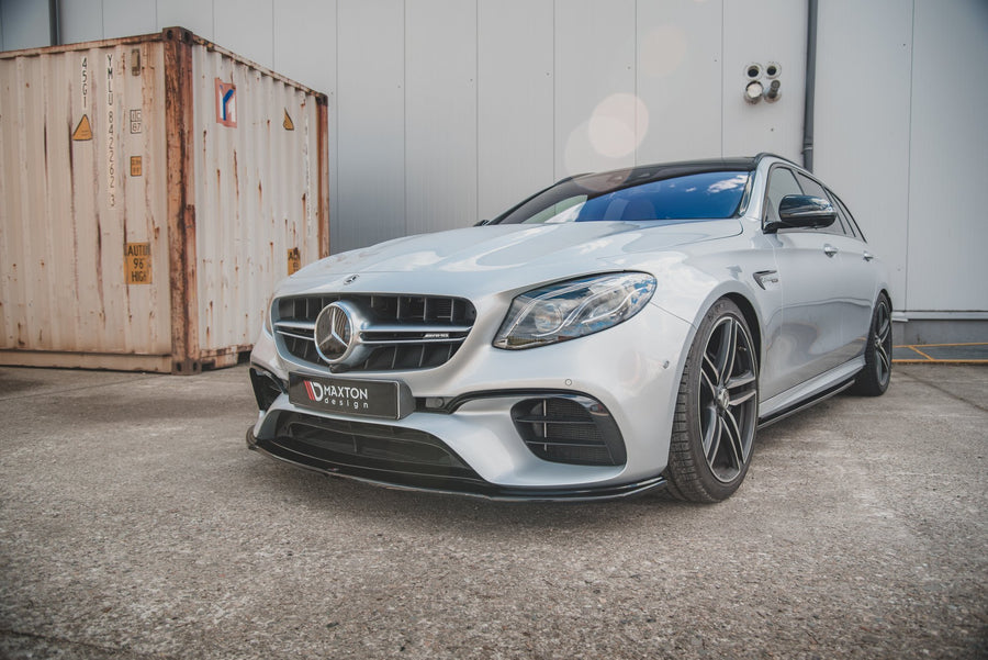 Maxton Design Mercedes Benz E63 AMG Estate/Sedan S213/W213 Front Splitter V.2