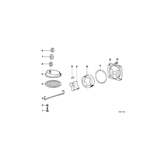 Genuine BMW 11411258971 Rotor Inner 3X5 (Inc. R60/5, R60/6 & R90/6)