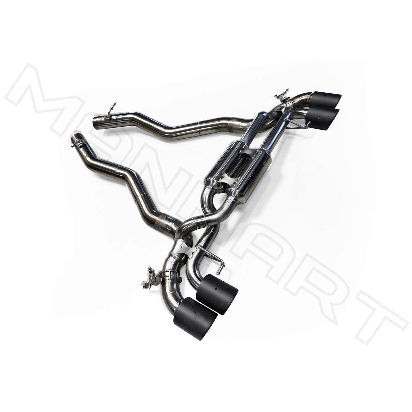 MANHART MH5F9011103_M5 SLIP-ON RACE EXHAUST FOR BMW F90 M5 (COMPETITION / CS) WITH VALVE CONTROL