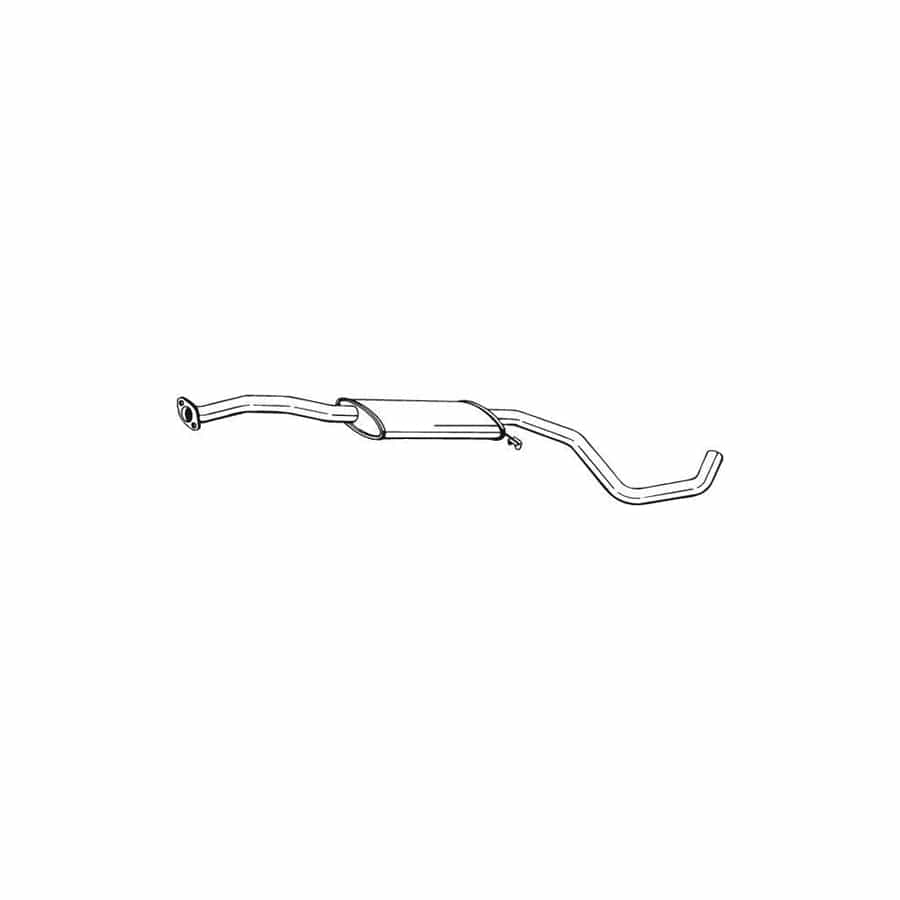 Bosal 285-205 Middle Silencer for Ford Escort