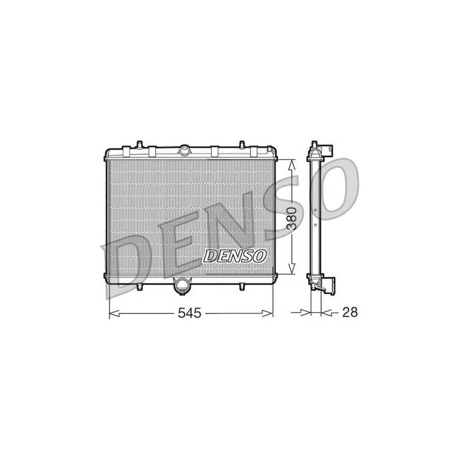 DENSO DRM07060 Engine Radiator