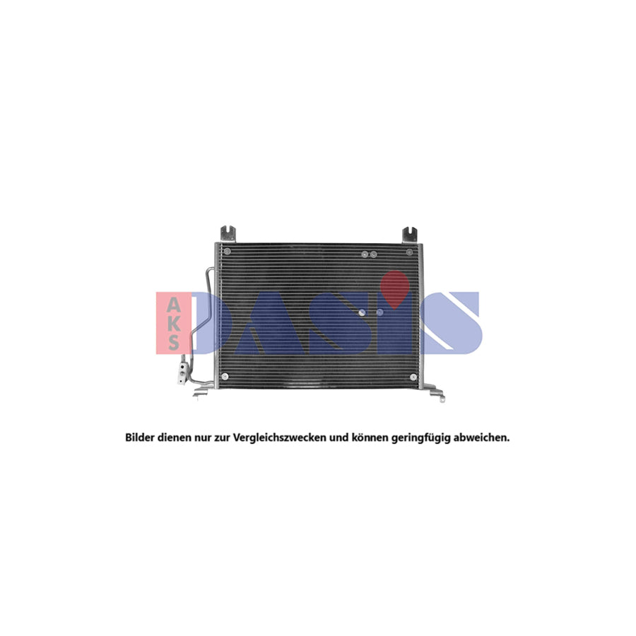 AKS Dasis 122062N Air Conditioning Condenser Suitable for Mercedes-Benz Sl Convertible (R230)