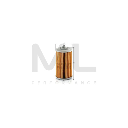 MANN-FILTER P 929/1 Fuel filter Filter Insert