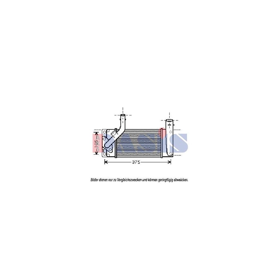 AKS Dasis 510078N Engine Radiator for KIA Rio