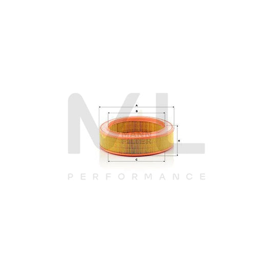MANN-FILTER C 2555/2 Air Filter Filter Insert
