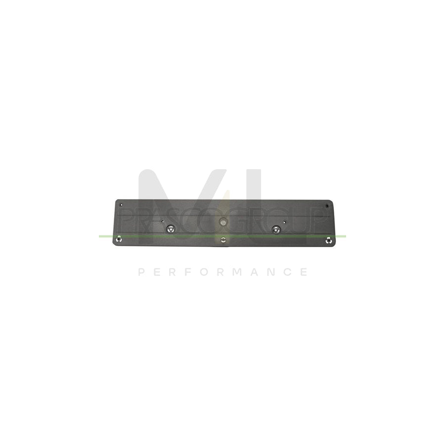 PRASCO ME5301539 Number plate holder suitable for MERCEDES-BENZ S-Class Saloon (W222, V222, X222) Front, Black, frameless
