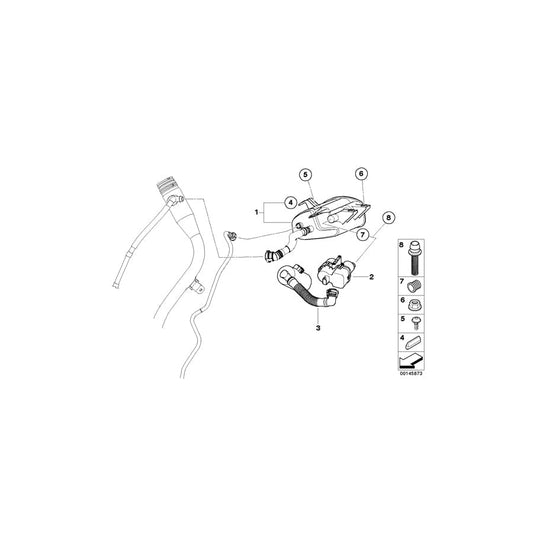 Genuine BMW 16136767907 E83 Activated Charcoal Filter (Inc. X3)