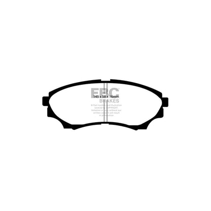 EBC PD03KF1401 Ford Mazda Yellowstuff Front Brake Pad & Plain Disc Kit (Inc. Ranger & B2500 Pick Up) 2 | ML Performance UK Car Parts