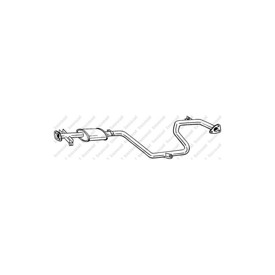 Bosal 285-577 Middle Silencer for Mitsubishi Space Wagon II (N3)