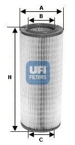UFI 27.265.00 Air Filter For Alfa Romeo 156