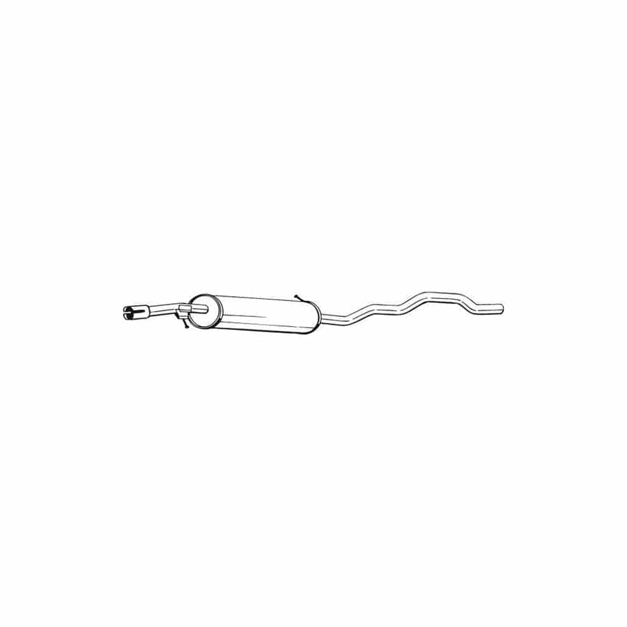 Bosal 285-517 Middle Silencer for VW Sharan I (7M8, 7M9, 7M6)