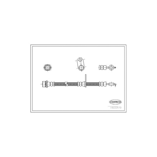 Corteco 19033579 Brake Hose