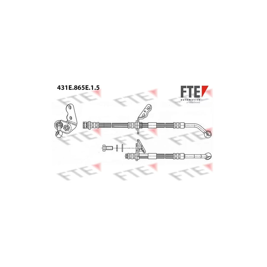 FTE 9240960 Brake Hose for Honda CIVIC