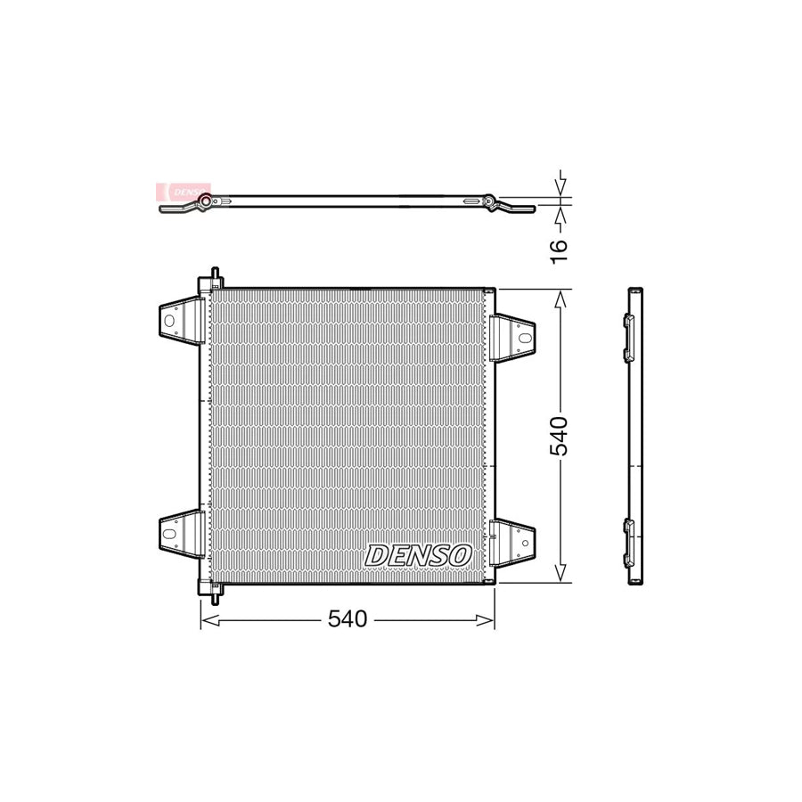 DENSO DCN99065 Air Conditioning Condenser