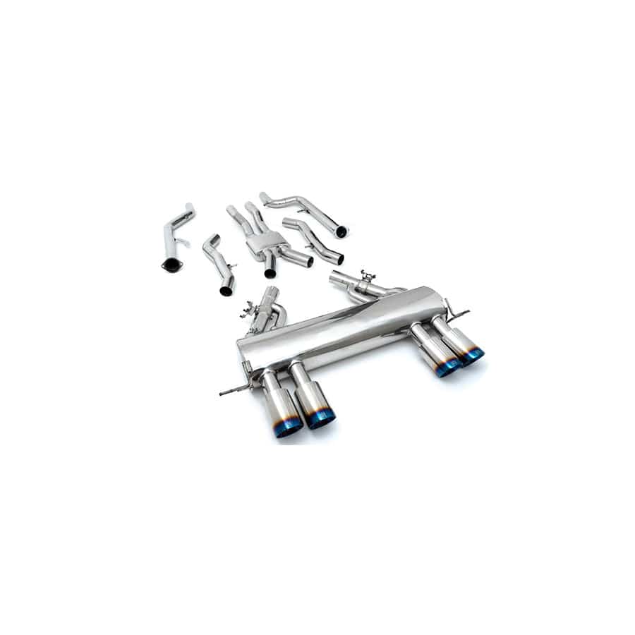 Armytrix BMG8M-QS38B Valvetronic Exhaust System BMW M3 G80 | M4 G82 2020+ with Quad Blue Coated 4"