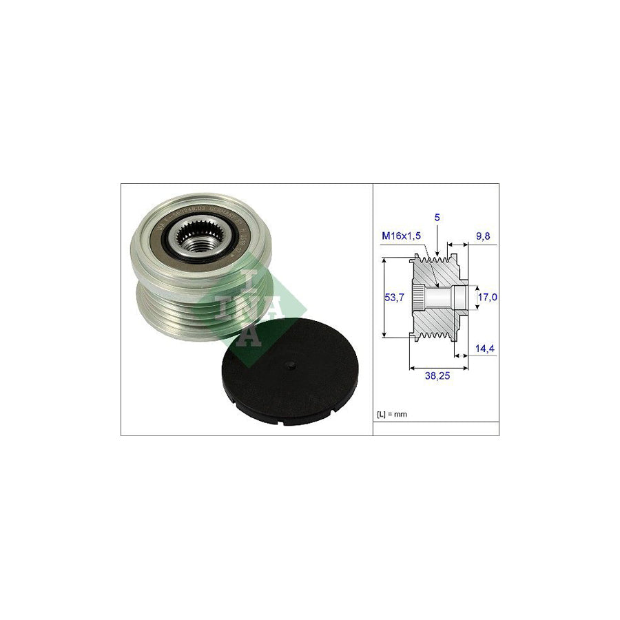 Ina 535 0242 10 Alternator Freewheel Clutch