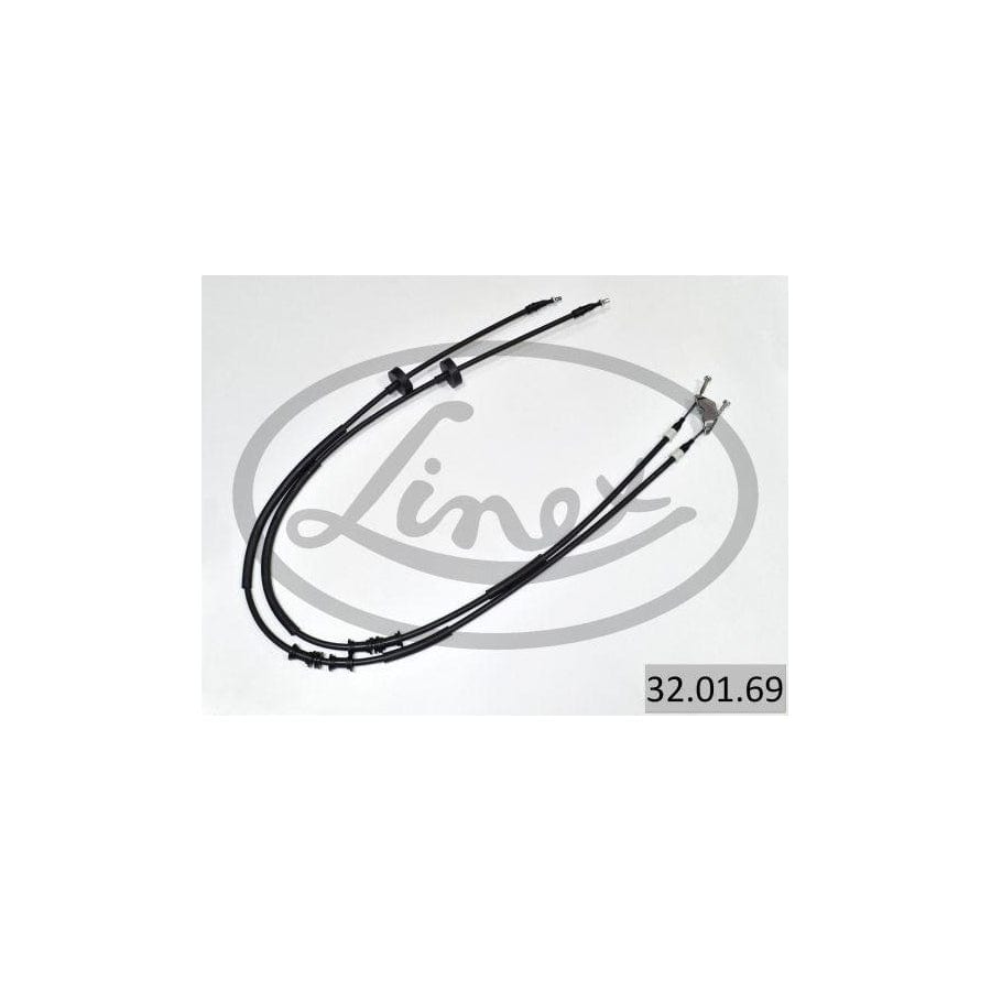 Linex 32.01.69 Cable, Service Brake for Opel Zafira A (T98)
