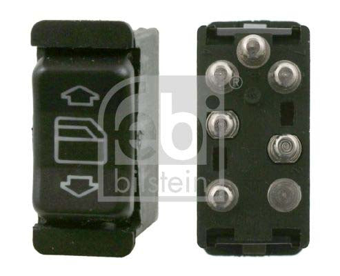 Febi Bilstein 21412 Window Switch Suitable For Mercedes-Benz S-Class Saloon (W126) | ML Performance UK Car Parts