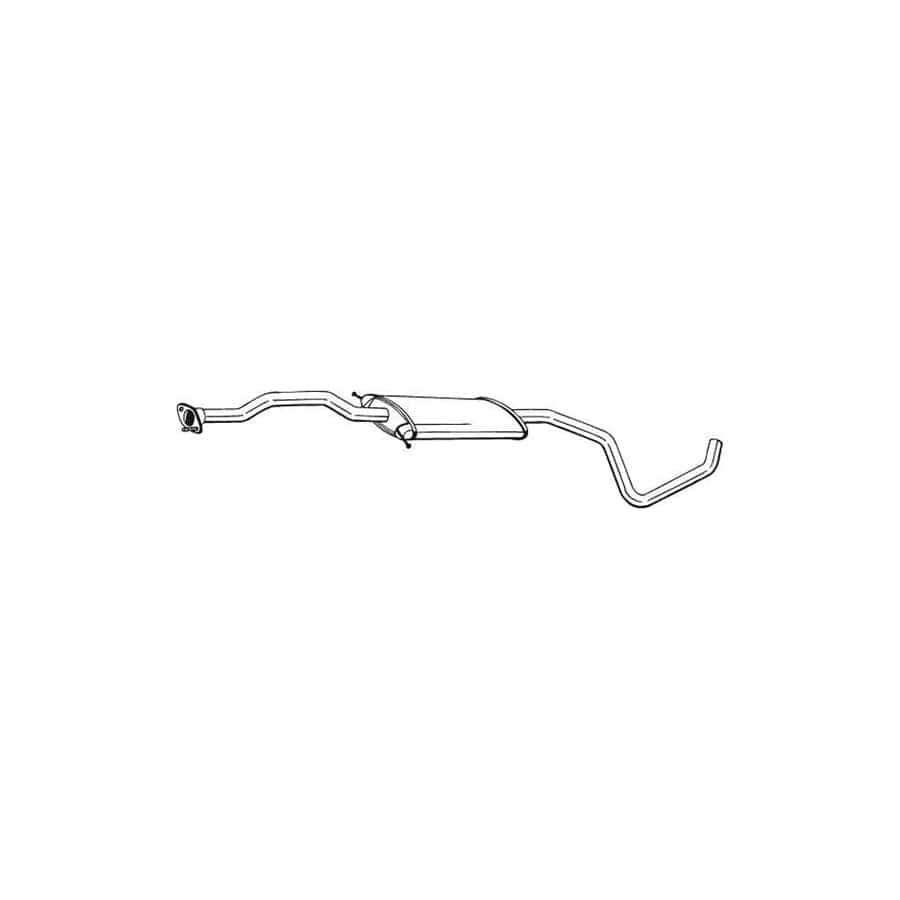 Bosal 285-953 Middle Silencer for Ford Escort