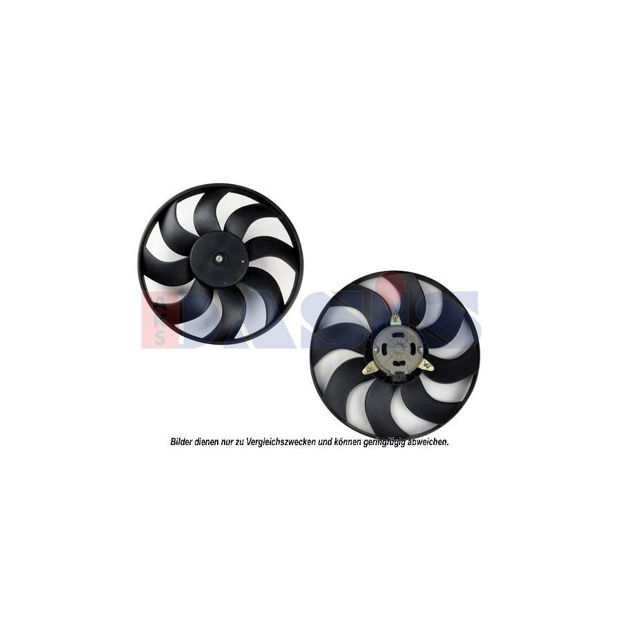 AKS Dasis 088037N Fan, Radiator for Fiat Doblo