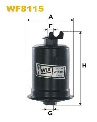 WIX Filters WF8115 Fuel Filter For Toyota Celica