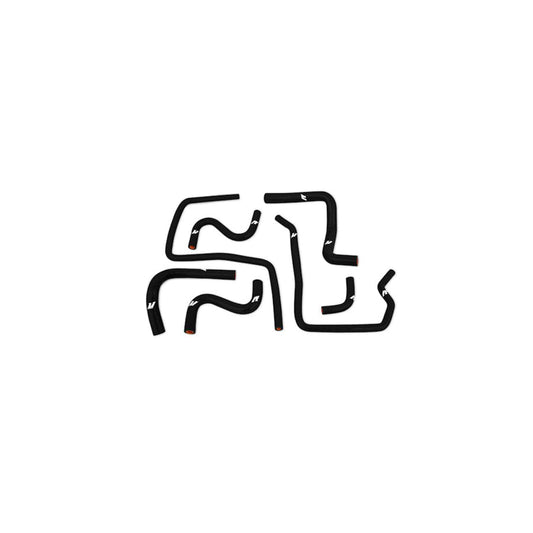 Mishimoto MMHOSE-SUB-ANC4BK 06-07 Subaru STI / 06-07 WRX Black Silicone Ancillary Hoses
