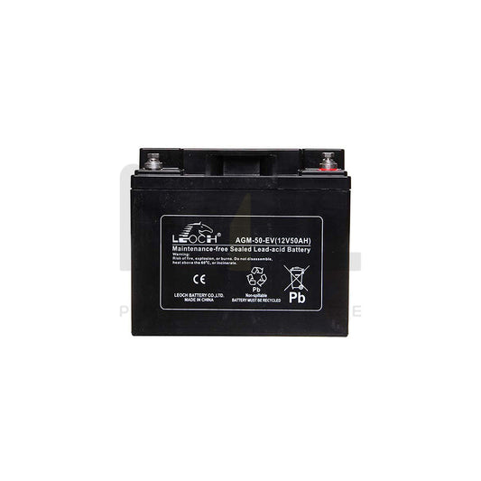 Leoch AGM Sealed Deep Cycle Battery 12V 50Ah