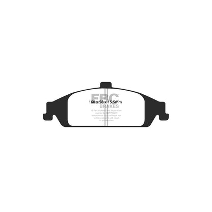 EBC DP21243 Pontiac Grand Am Greenstuff Front Brake Pads 2 | ML Performance UK Car Parts