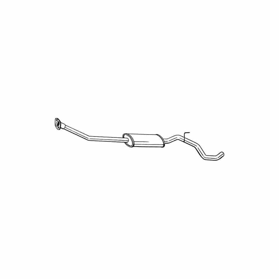 Bosal 286-277 Middle Silencer for Nissan Note I (E11, Ne11)
