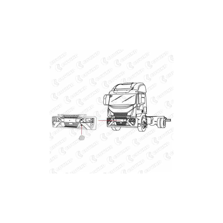 Covind 225/ 87 Cover, Bumper