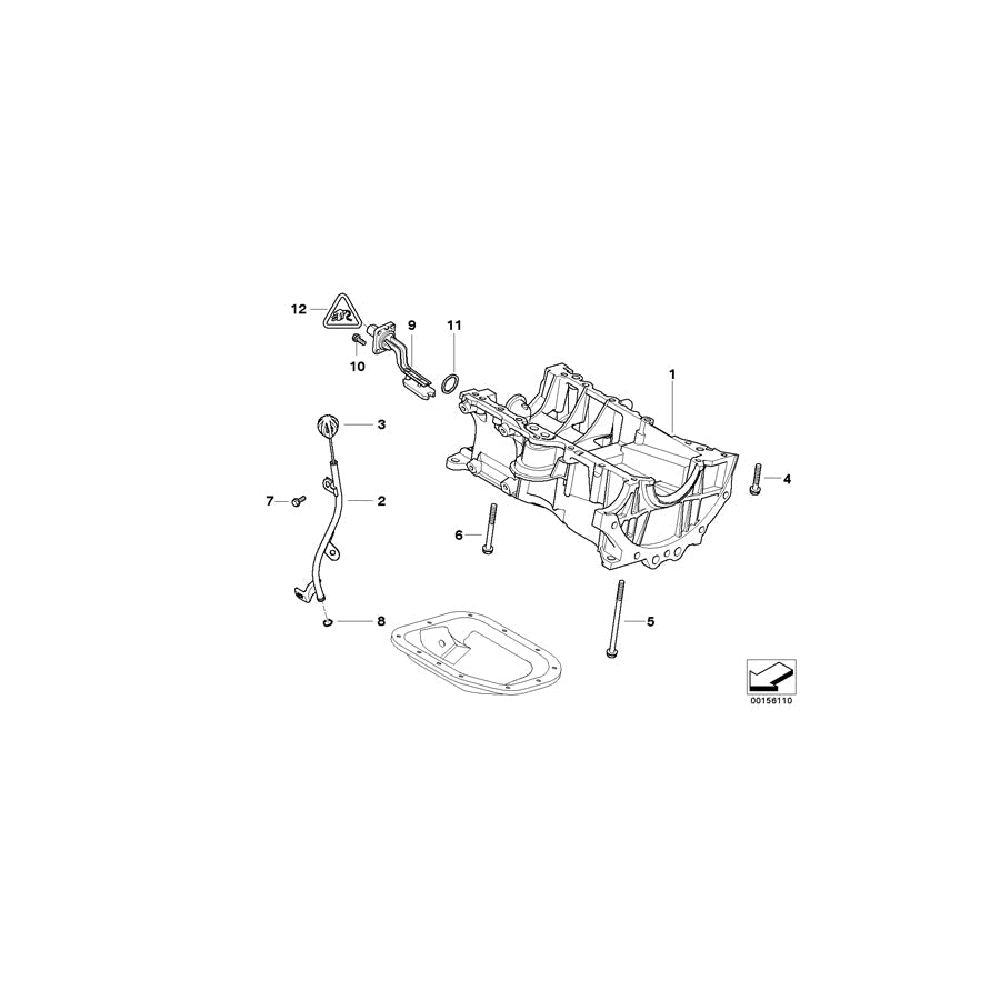 Genuine BMW 11437791064 R50 Dipstick (Inc. One D)