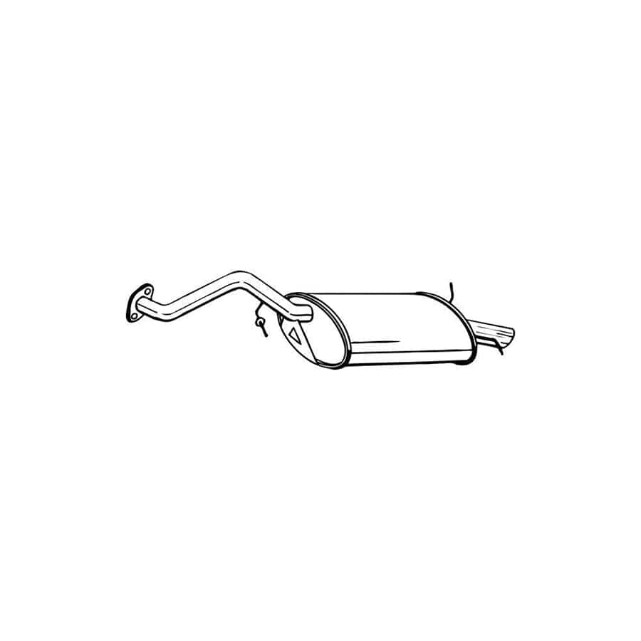 Bosal 115-157 Rear Silencer