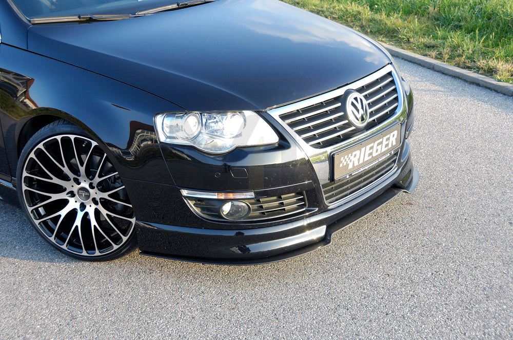 Rieger 00024071 VW 3C Passat Front Splitter 4 | ML Performance UK Car Parts