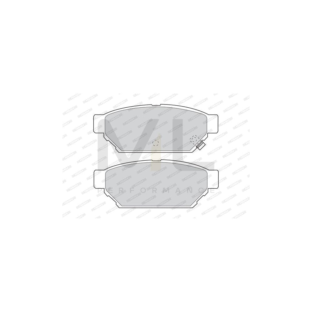 Ferodo Premier FDB1013 Brake Pad Set With Acoustic Wear Warning