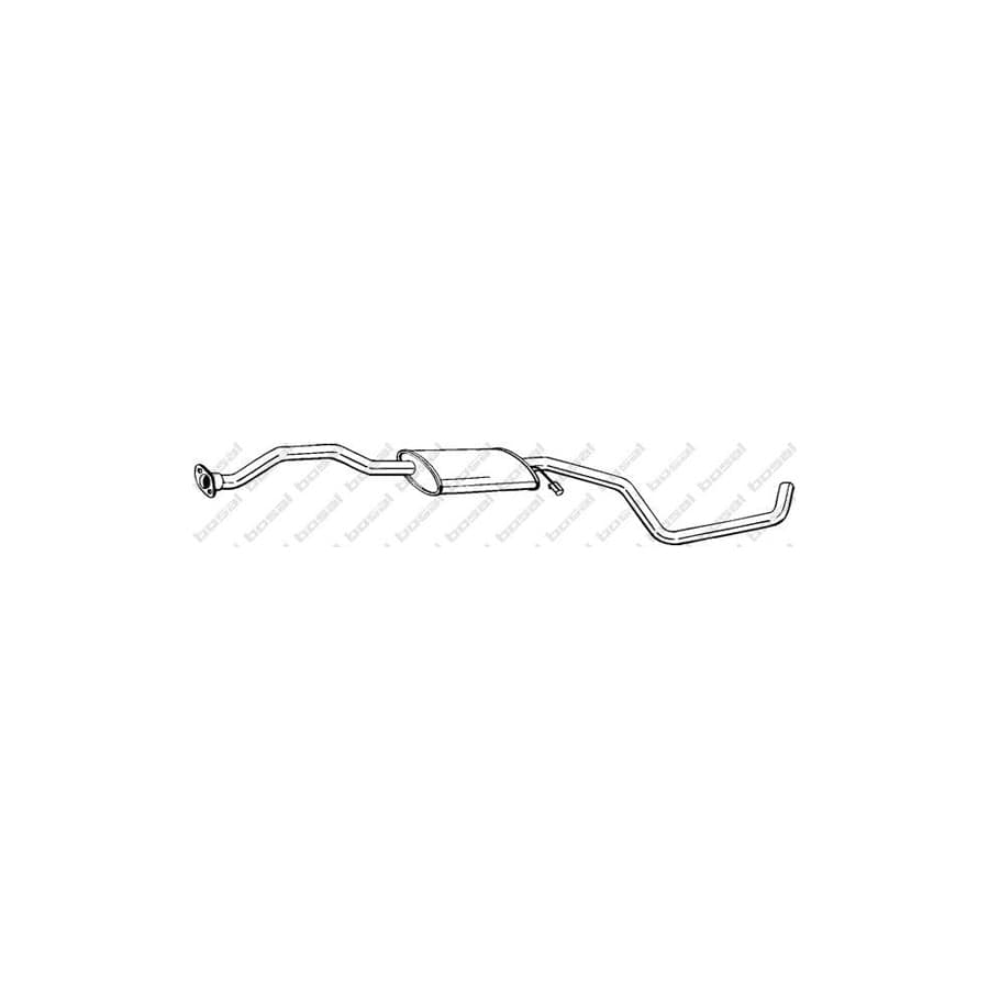 Bosal 287-297 Middle Silencer for Ford Escort Express  91 (Avf)