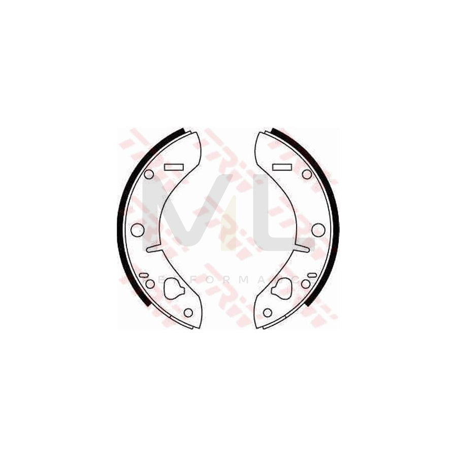 TRW GS8055 Brake Shoe Set