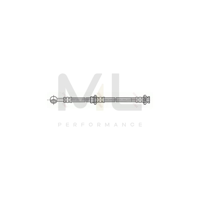 TRW PHD497 Brake Hose for NISSAN PRIMERA 595mm, M10x1