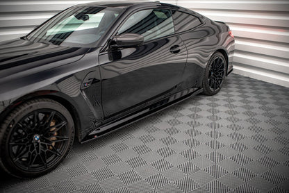 Maxton Design BMW M4 G82 Side Skirts Diffusers V.1