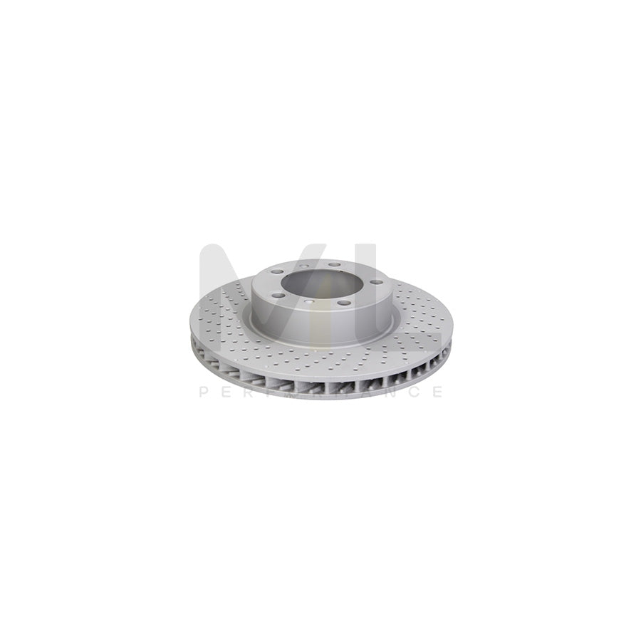 ATE 24.0128-0260.1 Brake Disc Perforated / Vented, Coated, Alloyed / High-carbon