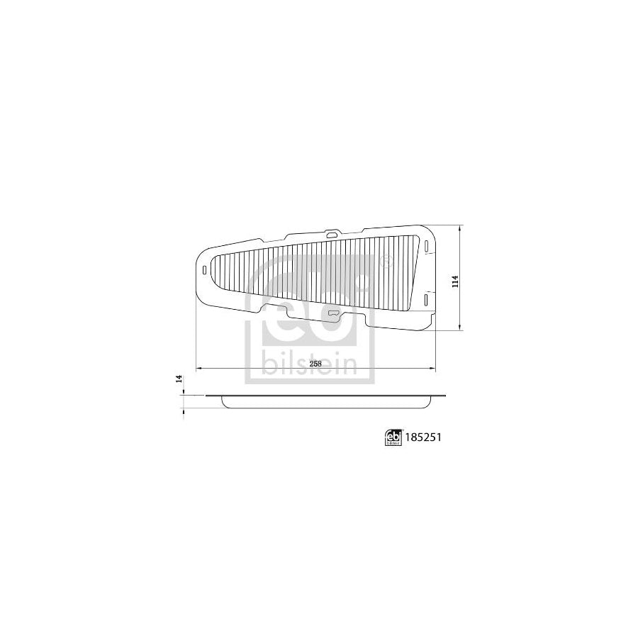 Febi Bilstein 42536 Anti Roll Bar Bush