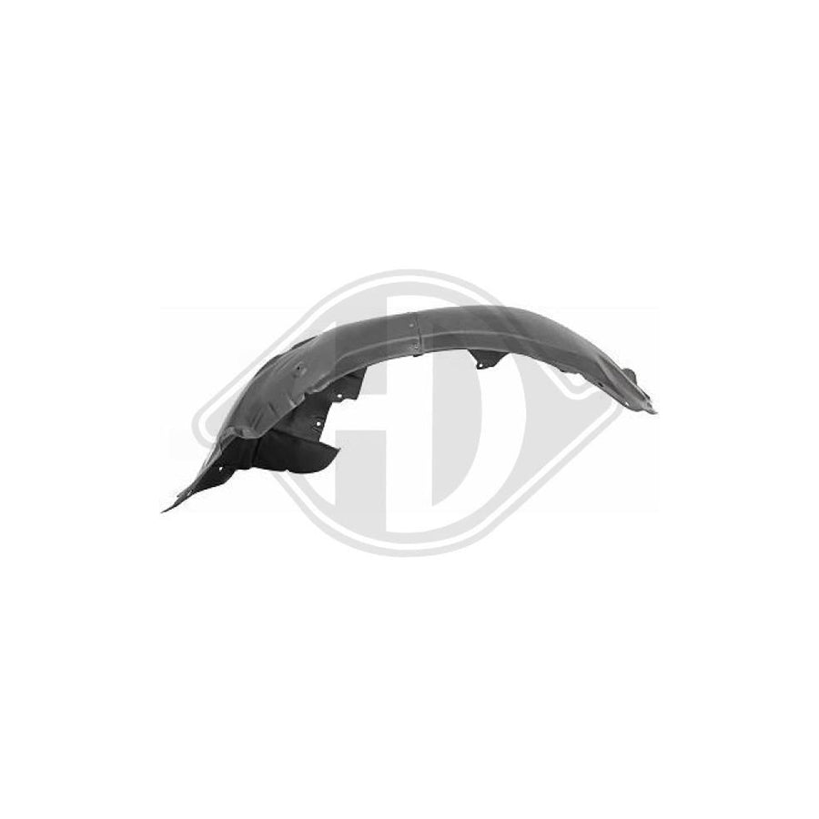 Diederichs 1407009 Panelling, Mudguard for FORD FIESTA