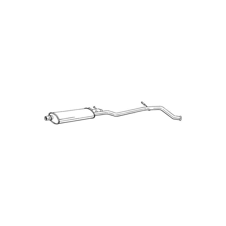 Bosal 287-863 Middle Silencer for Peugeot 406