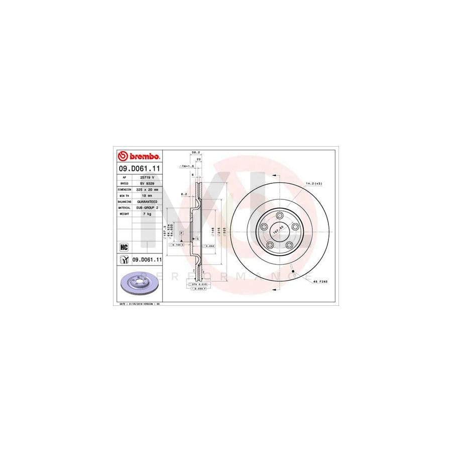 brembo-09-d061-11-brake-disc-internally-vented-coated-high-carbon
