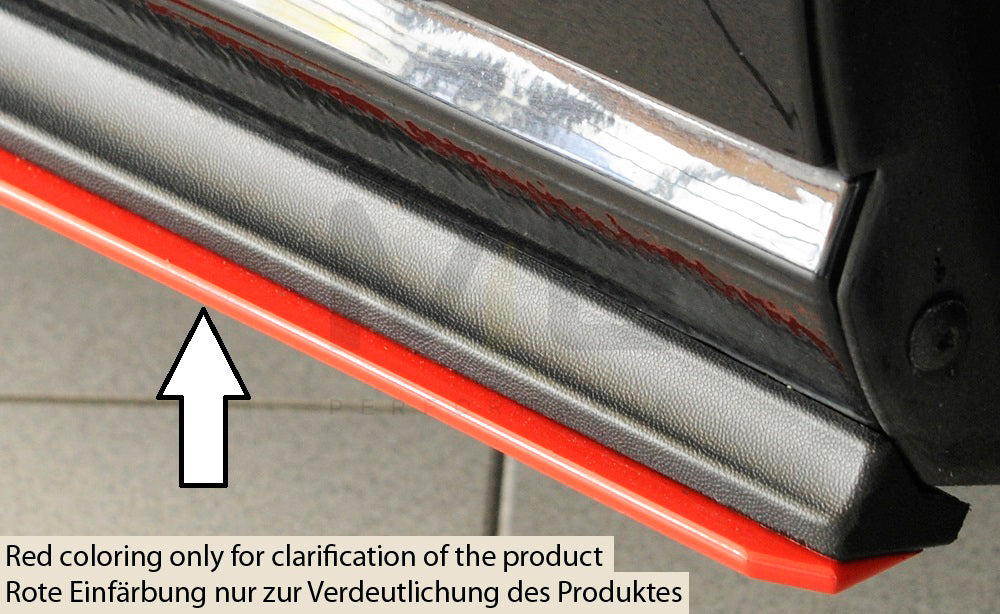 Rieger 00059588 VW Mk7 Golf Side Skirt Splitter (GTI, GTD & GTE) 1 | ML Performance UK Car Parts