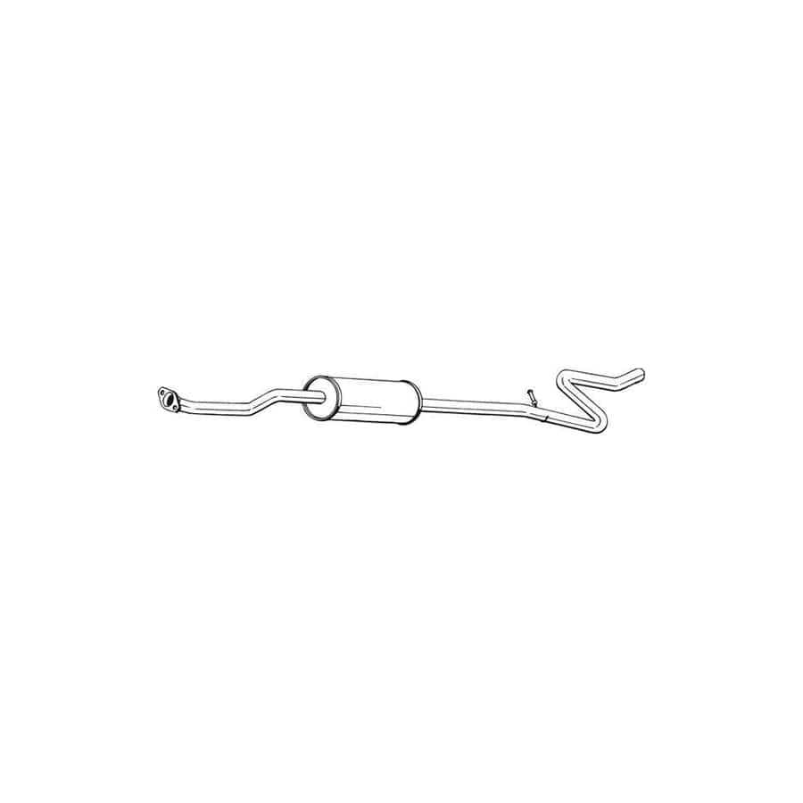Bosal 288-617 Middle Silencer for Citroen C3