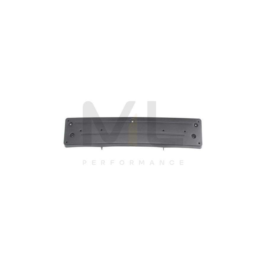 BLIC 6509-01-0063921P Number plate holder for BMW 3 Series Front, Black, frameless