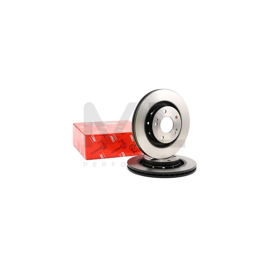 TRW DF6174 Brake Disc Vented, Painted  - 1 piece