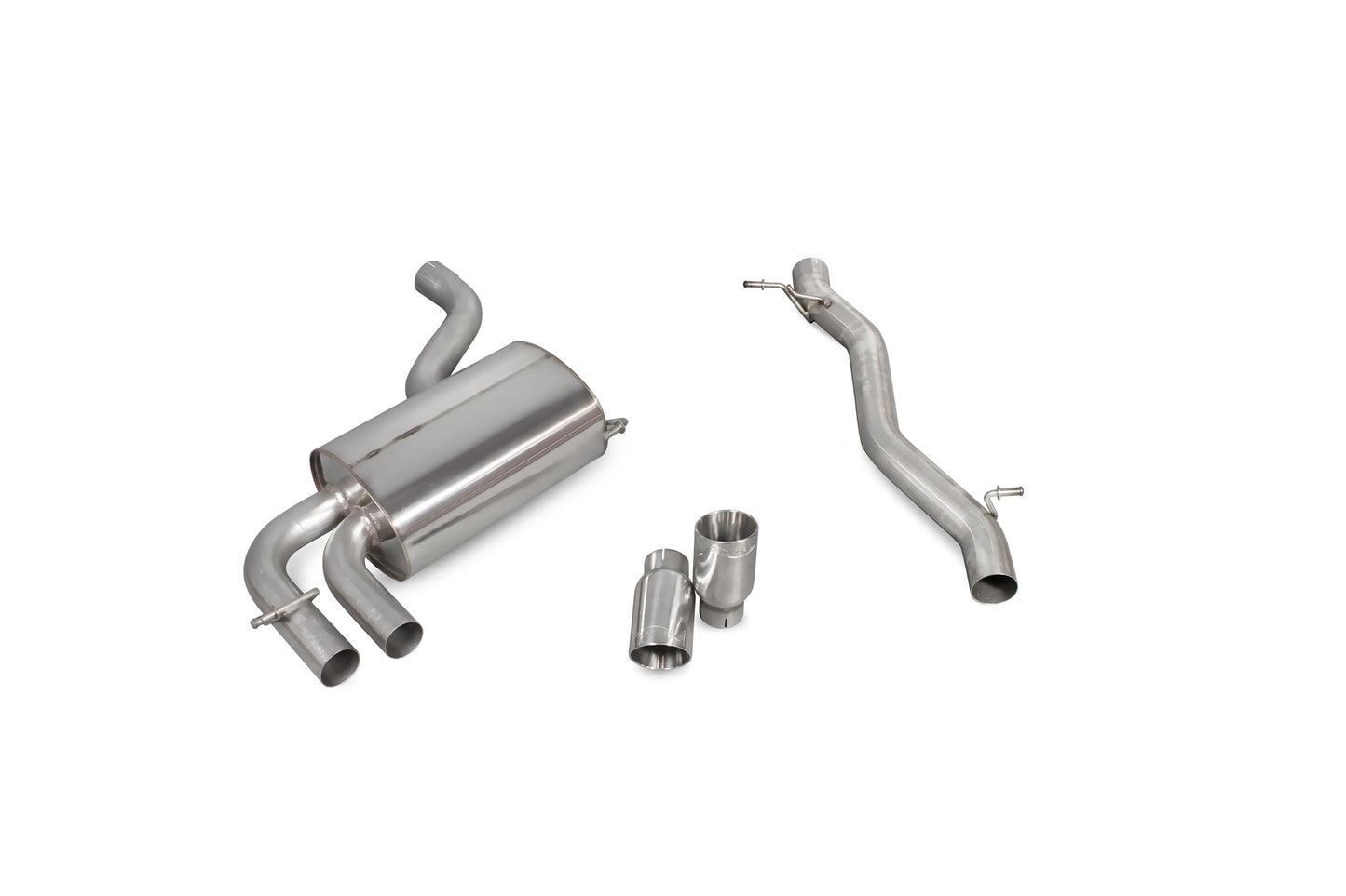 Scorpion SAUS074 Audi S3 8P Non-Resonated Cat-Back System | ML Performance UK UK